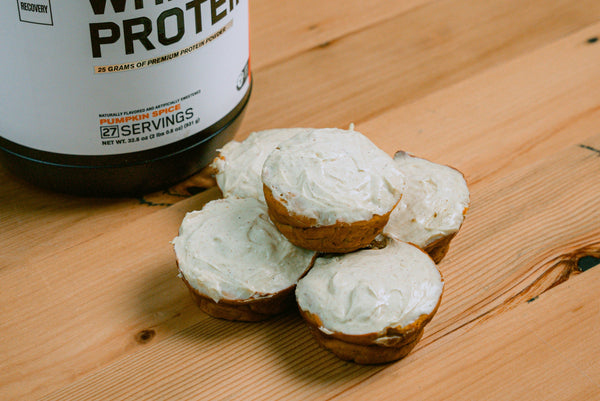 Pumpkin Pie Protein Cupcakes