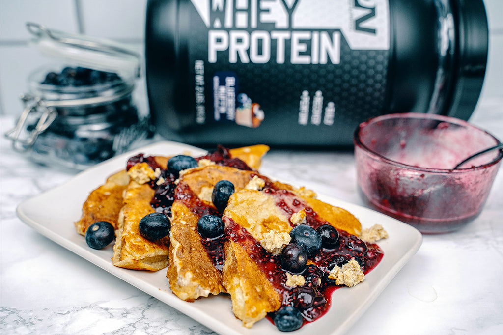 Blueberry Muffin Protein French Toast