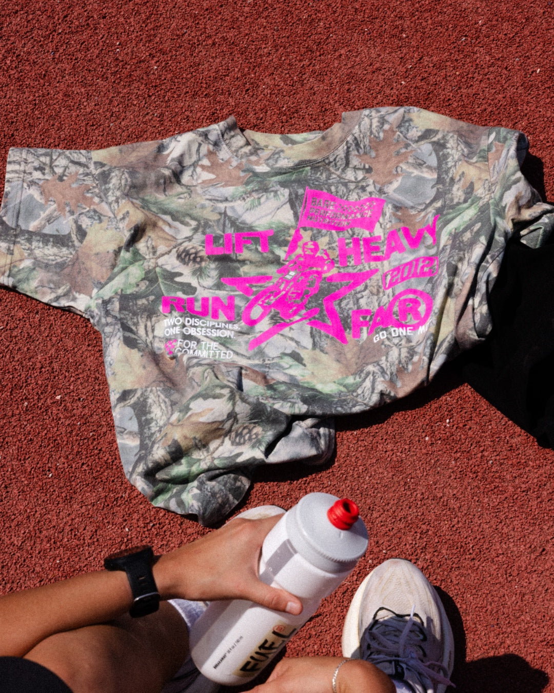 LHRF Camo Tee - Pink