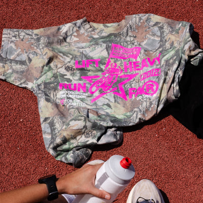 LHRF Camo Tee - Pink