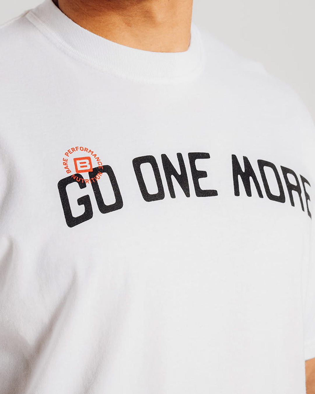 Go One More Tee / White