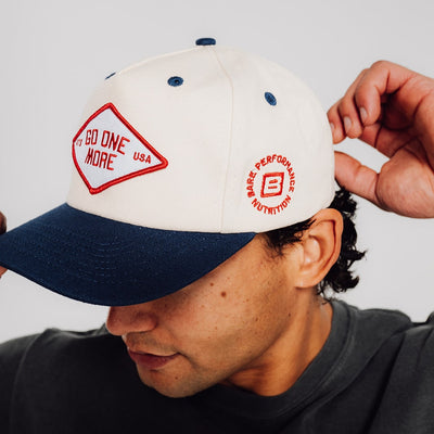 Diamond Snapback / Cream