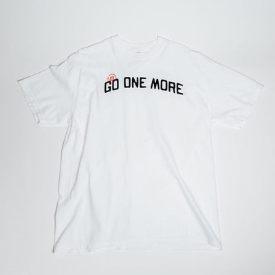 Go One More Tee / White