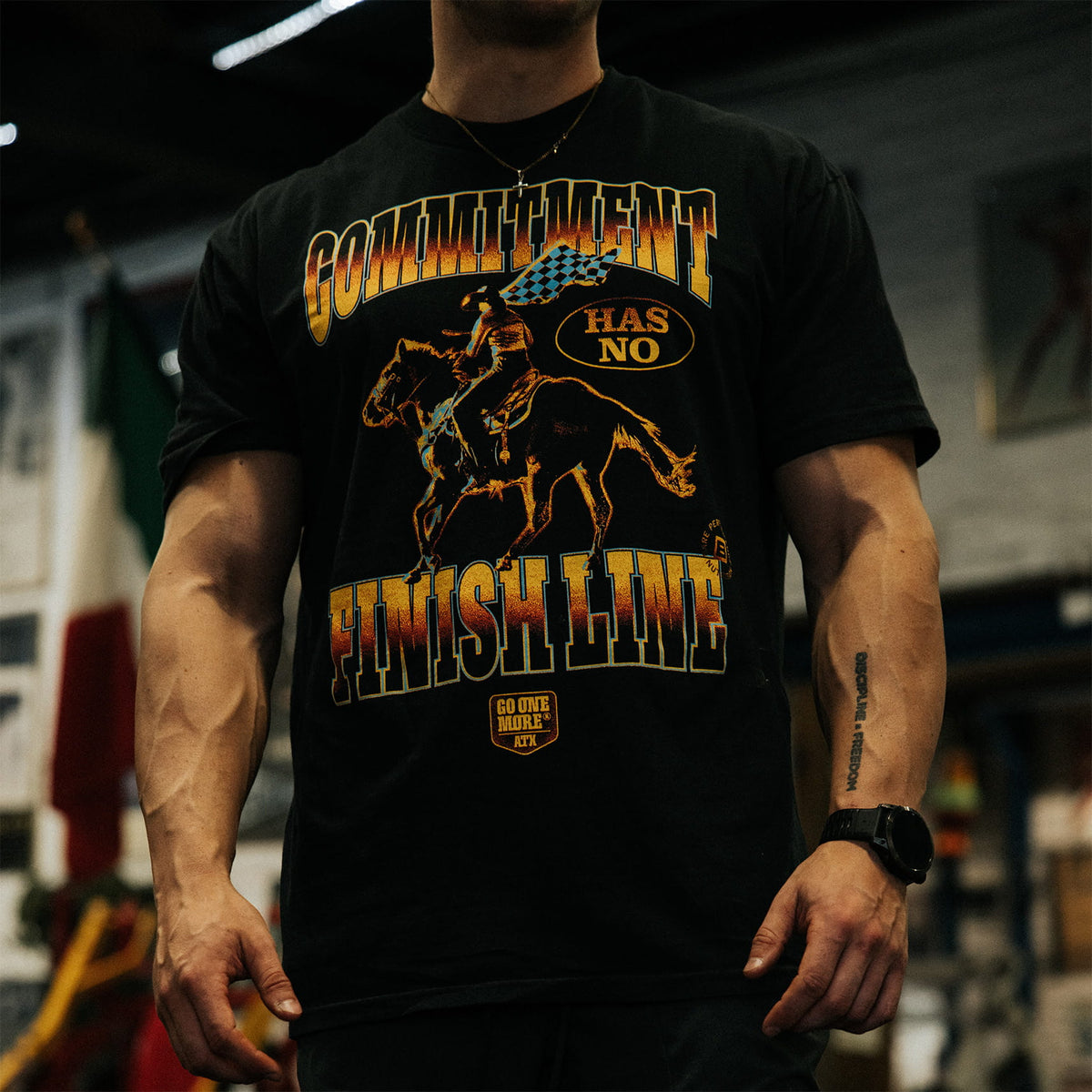 Commitment Has No Finish Line Tee